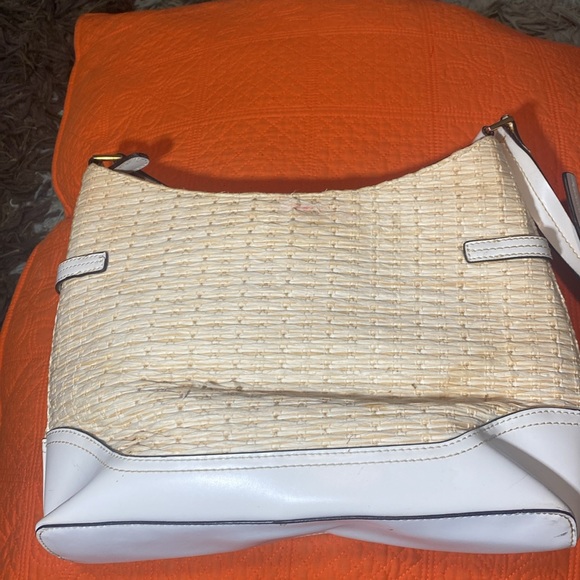 VINTAGE EITENNE AIGNER STRAW LEATHER SHOULDER BAG - Picture 16 of 16